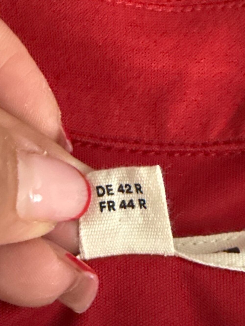 Boden Nicolette Ponte Red Shirt Minimalist Zip Dress With Gold-Tone Buttons 12 - Picture 8 of 16
